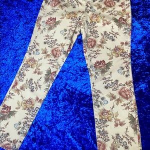 👖Code Bleu Chelsea Floral Classic Straight Women’s Jeans. Size:14W